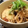 ひろうすとしめじの炊いたん
