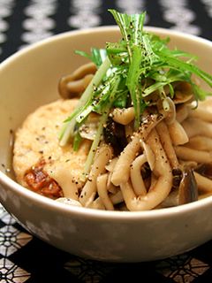 ひろうすとしめじの炊いたん-レシピのメイン写真