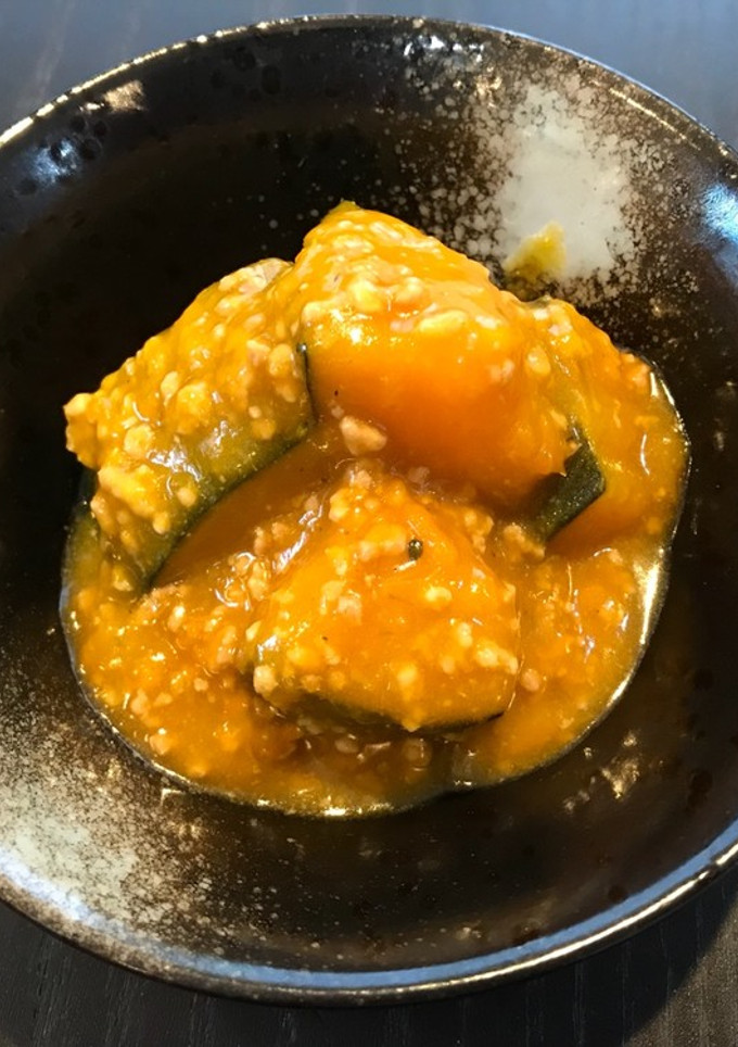 簡単！かぼちゃのそぼろ煮☆-レシピのメイン写真