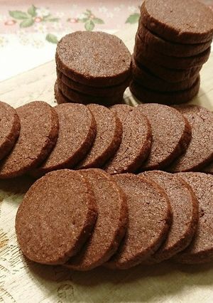 超簡単！ココアクッキー《バレンタインに》-レシピのメイン写真