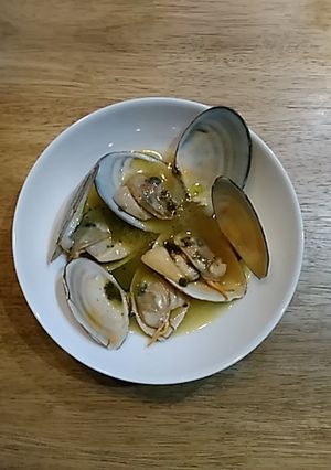 白貝のワイン蒸し-レシピのメイン写真