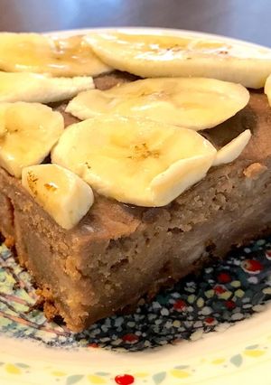 米粉とバナナのチョコケーキ-レシピのメイン写真