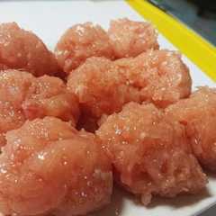 糖質制限の方へ余った鶏むね肉で簡単つくね-レシピのメイン写真