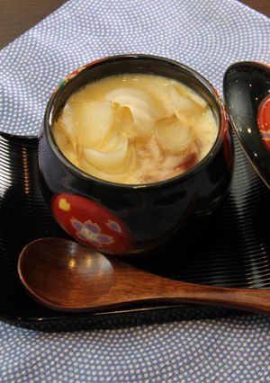 ゆりねのミルクチーズ茶碗蒸し-レシピのメイン写真