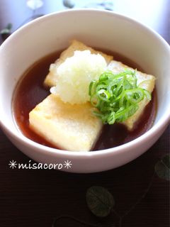 m揚げずに♪揚げ出し豆腐-レシピのメイン写真