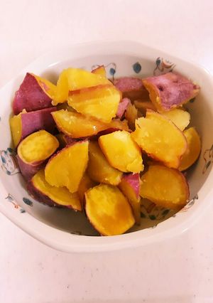 簡単過ぎる‼さつまいもの甘煮　炊飯器で-レシピのメイン写真
