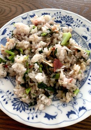 大根の葉の焼き飯-レシピのメイン写真