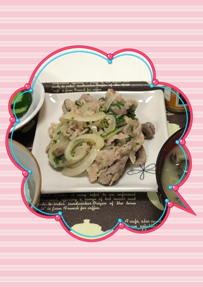 豚肉の和マヨ炒め-レシピのメイン写真