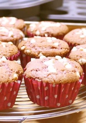 HMで簡単！いちごチョコマフィン-レシピのメイン写真