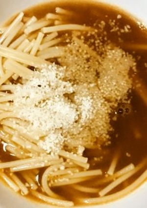 母親の介護食・嚥下食にカレーパスタ-レシピのメイン写真