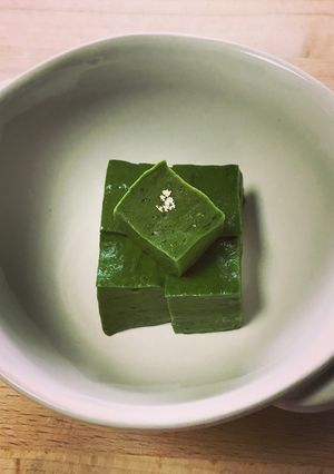 オオバコ抹茶餅 低糖質 vegan-レシピのメイン写真
