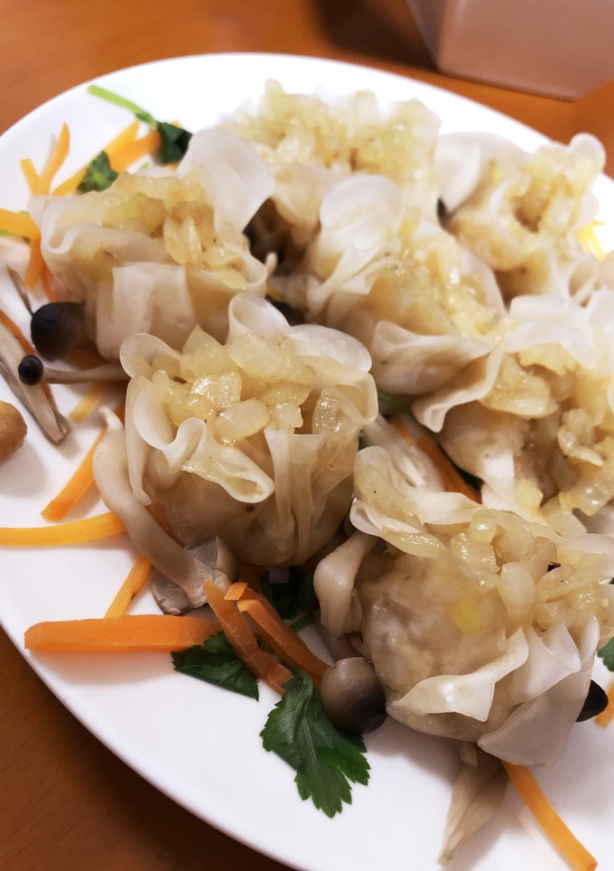 レンジで簡単 もちもち玉ねぎシュウマイ-レシピのメイン写真