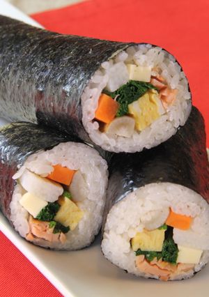 北海道食材の恵方巻-レシピのメイン写真