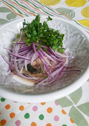 サバ缶✧ブロッコリースプラウト食べよ✧-レシピのメイン写真