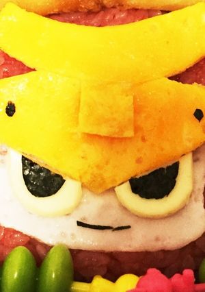 ムシ忍☆カブトニンのキャラ弁☆-レシピのメイン写真