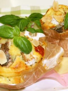 鯵の米粉マフィン-レシピのメイン写真