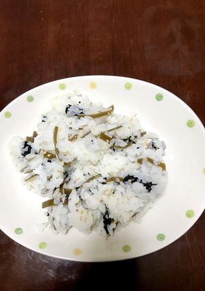 簡単♬混ぜるだけの酢昆布すし-レシピのメイン写真
