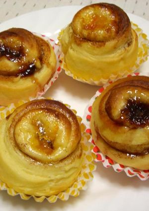あんず＆いちごのシナモンロール-レシピのメイン写真