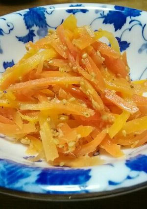 ほんとに美味しいにんじんシリシリ❤-レシピのメイン写真