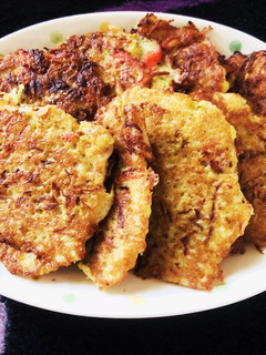 ♪千切りキャベツでモチモチお好み焼き~♪-レシピのメイン写真