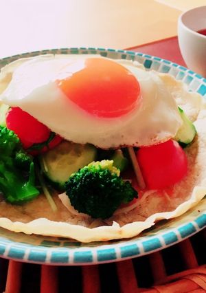 生ハムとチーズの蕎麦粉のガレット-レシピのメイン写真