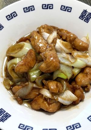 葱爆鶏（鶏肉のネギ炒め）-レシピのメイン写真