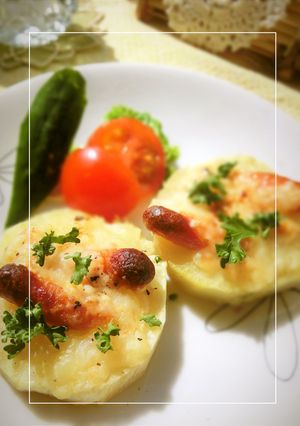 さつま芋のspicyマヨチーズ焼き-レシピのメイン写真