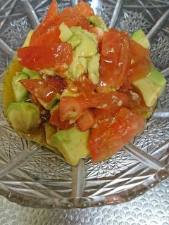 トマトとアボガドサラダ☆和風ドレッシング-レシピのメイン写真