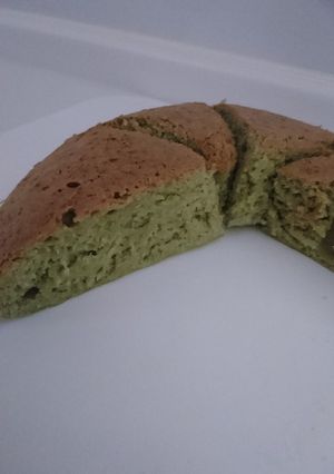 炊飯器で！粉末青汁おからパンケーキ-レシピのメイン写真
