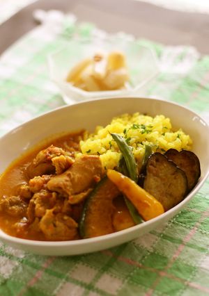 さらっとチキンカリー-レシピのメイン写真