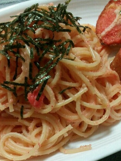 シンプル簡単たらこパスタ-レシピのメイン写真