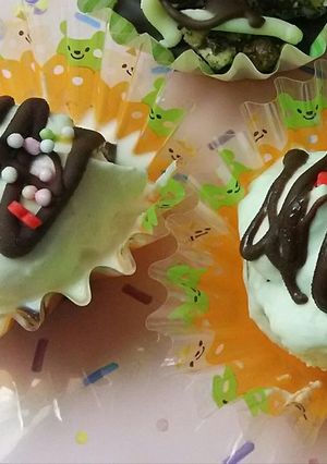 バレンタイン用ココアビスケットプチケーキ-レシピのメイン写真