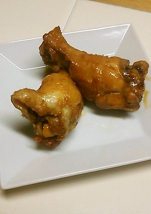 手羽元の甘酢煮☆3つの調味料☆黄金比率-レシピのメイン写真