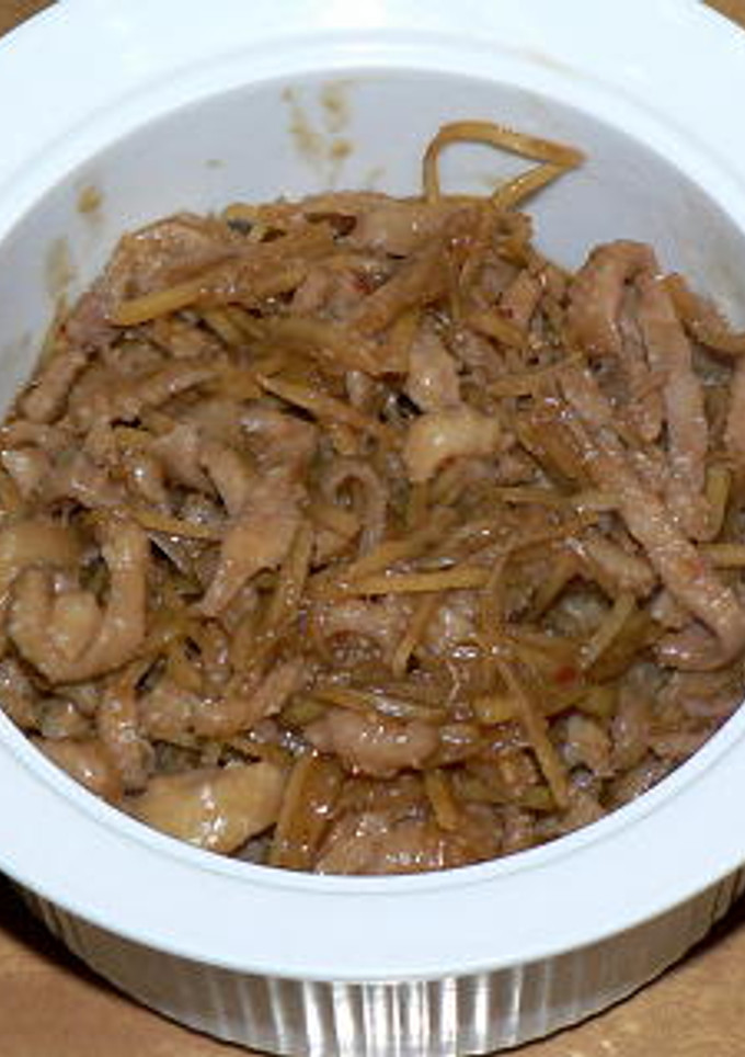 鶏皮と生姜の味噌煮込み-レシピのメイン写真