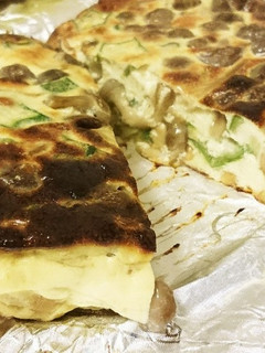 【混ぜて焼くだけ】ねばねばオムレツもどき-レシピのメイン写真
