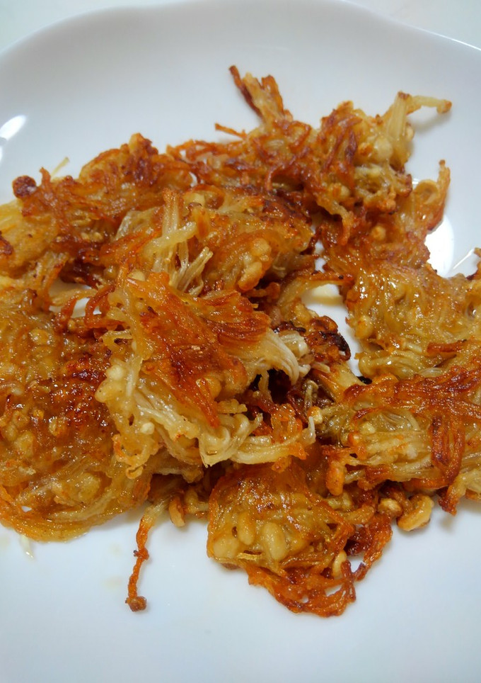 ぱりぱりもちもち焼きえのき-レシピのメイン写真