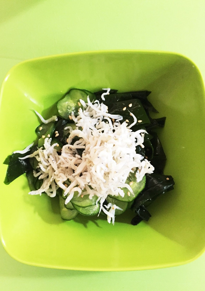 ワカメときゅうりの酢の物-レシピのメイン写真