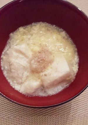 お豆腐の蟹あんかけ☆-レシピのメイン写真