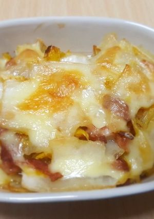 白菜ベーコンチーズ焼き-レシピのメイン写真