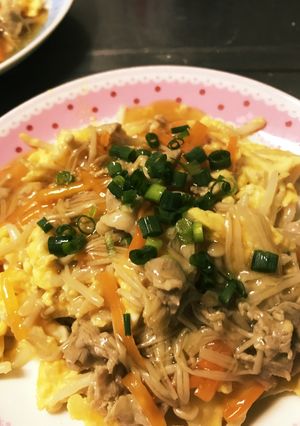 お給料前の救世主!もやしと卵のあんかけ✨-レシピのメイン写真