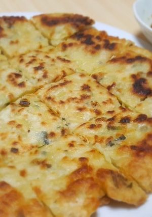 焼きそば麺で簡単チヂミ-レシピのメイン写真