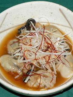 生牡蠣の熱々ゴマ油風味-レシピのメイン写真