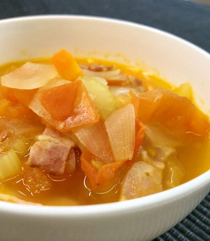 ベジ♪たっぷり野菜のミネストローネ-レシピのメイン写真