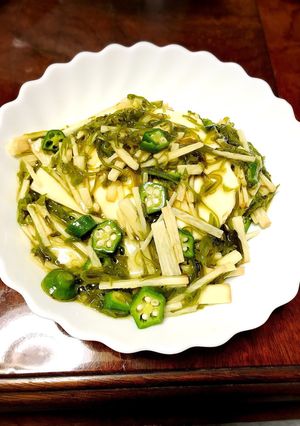 オクラと山芋のネバネバ豆腐-レシピのメイン写真