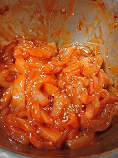 ヤリイカのチャンジャ-レシピのメイン写真