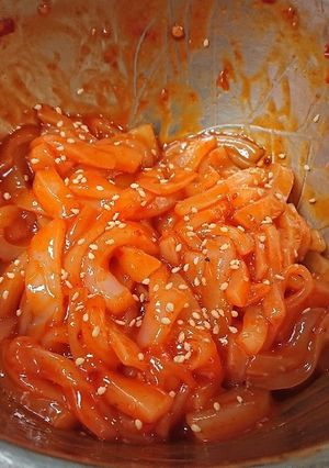 ヤリイカのチャンジャ-レシピのメイン写真