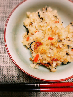 もち米とツナでおこわ風炊き込みご飯-レシピのメイン写真