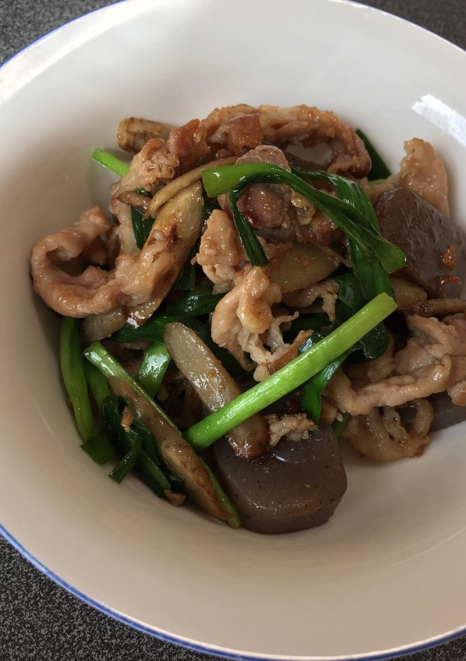 豚肉とごぼうの甘辛炒め-レシピのメイン写真