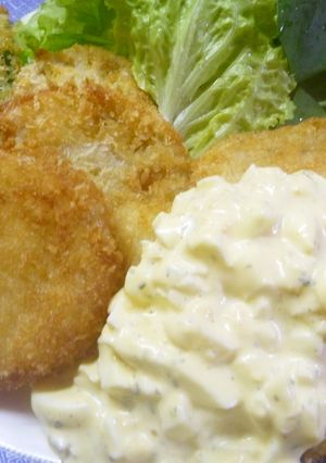 タルタルソースたっぷり白身魚と野菜フライ-レシピのメイン写真