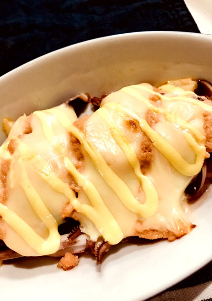 相性抜群！イカの明太マヨチーズ焼き☆-レシピのメイン写真
